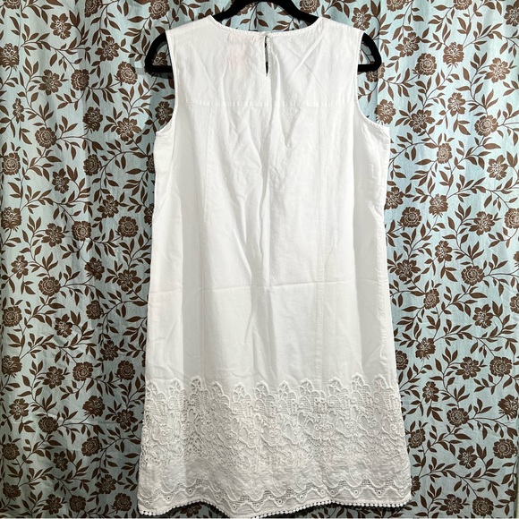 NWT Fresh Produce White Eyelet Lace Dress Sz Small - Picture 2 of 7